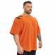 Big Sam, Футболка-Размахайка(Men's Oversize Towel Textured Rag Top T-shirt 3298) Оранжевая ( L )