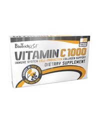 Biotech USA, Витамин C 1000 mg Acai Berry, 30 таблеток
