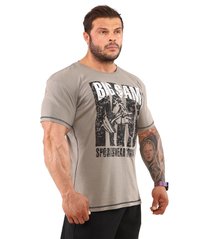 Big Sam, Футболка (Bodybuilding Mens T-Shirt BS 2843) Сірий ( XL )