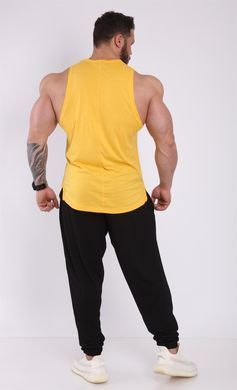 Big Sam, Футболка без рукавів (Gym Sleeveless Tank BGSM 2340) Жовта ( XL )