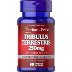 Puritan's Pride, Бустер тестостерона Tribulus Terrestris 250 mg, 90 капсул