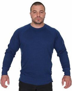 BigSam, Реглан спортивный мужской  4702, Синий, Синий, 2XL