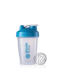 Blender Bottle, Спортивный шейкер BlenderBottle Classic Clear/Aqua, 500 мл