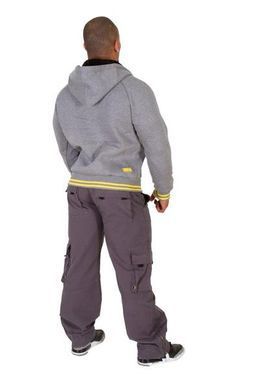Gorilla Wear, Толстовка Premium Hooded Jacket Grey Melange, сіра XXL