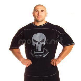 Mordex, Размахайка skull bodybuilder Strong (MD5670-1),  Черная ( M )