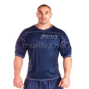 Mordex, Размахайка Logo MRDX (MD4274-1) кокетка синяя ( XXL )