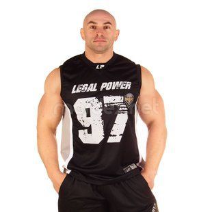 LegalPower, Футболка для бодибилдинга Legal Power 97, черная M