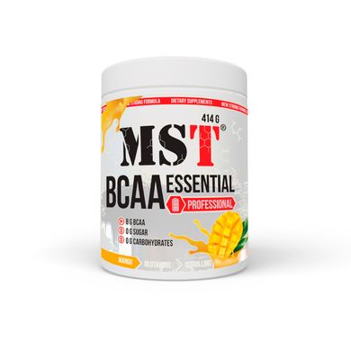 MST Nutrition, Амінокислотний комплекс BCAA Essential Professional 414 g /30 servings, Полуниця-Ківі, 414 грам