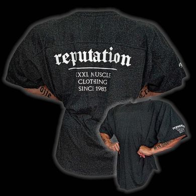 Explosive Fibres, Футболка-Розмахайка (Оверсайз )"Reputation" 100% Cotton Linen Ragtop ( XXL )
