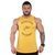 Big Sam, Футболка без рукавів (Gym Sleeveless Tank BGSM 2340) Жовта ( XL )