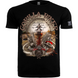 Silberr&uuml;cken T-Shirt &bdquo;Gorilla Biker Roadhog&ldquo; (GB76) &mdash; Frontdruck &mdash; Black (L)