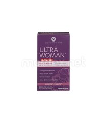 Vitamin World, Витамины для женщин Ultra Woman Daily Multivitamin Iron Free, 90 таблеток