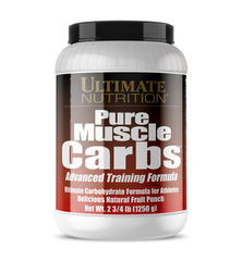 Ultimate Nutrition, Комплекс вуглеводів Pure Muscle Carbs, 1250 грам, Фруктовий пунш, 1250 грам