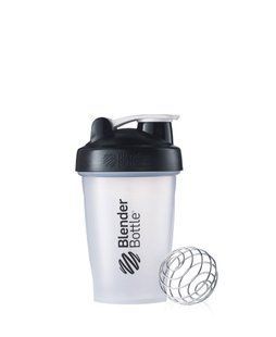 Blender Bottle, Спортивный шейкер BlenderBottle Classic Clear/Black, 500 мл