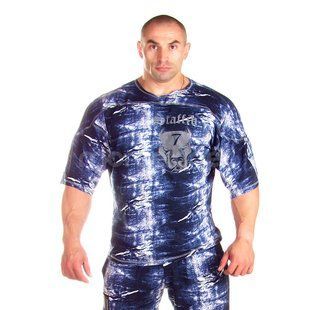 Mordex, Размахайка Logo Staffik (MD4275-2) кокетка синяя ( XXXL )