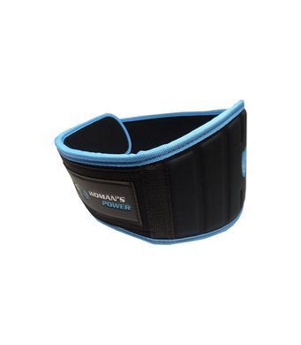 Power System, Пояс Fitness WOMENS POWER PS 3210 чорний/синій XS