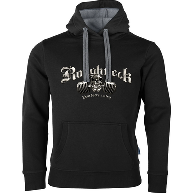 Silberr&uuml;cken Herren Premium Hoodie "Roughneck Gainz" MR52 &ndash; Black (XXL)