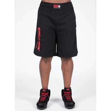 Gorilla Wear, Шорты спортивные Augustine Old School Shorts Black/Red ( L\XL )