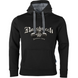 Silberr&uuml;cken Herren Premium Hoodie "Roughneck Gainz" MR52 &ndash; Black (XXL)