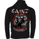 Silberr&uuml;cken Herren Premium Hoodie "Roughneck Gainz" MR52 &ndash; Black (XXL)