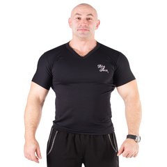Big Sam, футболка стрейчевая (Stretch T-Shirt BS-2617) Черная ( M )