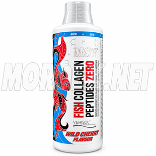 Рибний колаген у пептидах MST Sport Nutrition Fish Collagen Peptides Zero &mdash; 1000 мл, Дика вишня