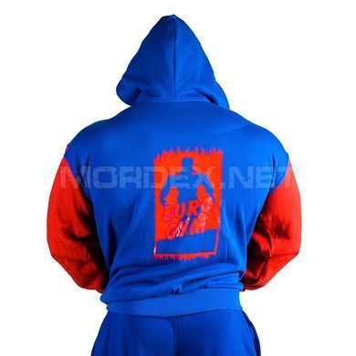 Mordex, Толстовка теплая New Line Euro Gym, Синий/Красный