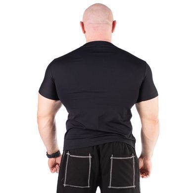 Big Sam, Футболка стрейчева (Stretch T-Shirt BS-2617) Чорна ( M )