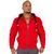 Gorilla Wear, Толстовка Logo Hooded Jacket Tango Red, красная ( S )