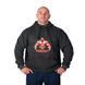 Mordex, Кофта-Худі з капюшоном чоловіча на флісі, Dark Gray ( XL ) 3D Puff Print