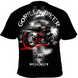 Silberr&uuml;cken Herren T-Shirt "Gorilla Biker On the Road" (GBR3) &ndash; Black (L)