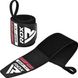 RDX Sports, Бинти для зап'ясть (кистьові бинти) RDX W3 Gym Wrist Wraps Full Black