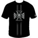 Silberr&uuml;cken Herren T-Shirt "Gorilla Biker On the Road" (GBR3) &ndash; Black (L)