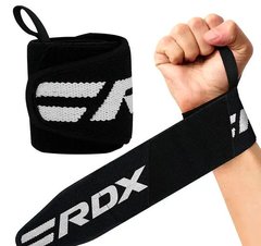 RDX Sports, Бинти для зап'ясть (кистьові бинти) RDX W2 Gym Wrist Wraps Black Pro