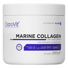 OstroVit, Морський колаген Marine Collagen, 200 грам Unflavored