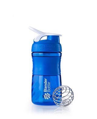 Blender Bottle, Спортивный шейкер-бутылка SportMixer Blue, 590 мл, Синий, 590 мл