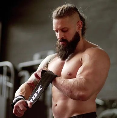RDX W2 Gym Wrist Wraps Black Pro &mdash; кистьові бинти