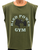 Hard Power Gym Gorilla Oliva &mdash; чоловіча спортивна футболка без рукавів хакі, M