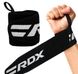 RDX Sports, Бинты для запястий (кистовые бинты) RDX W2 Gym Wrist Wraps Black Pro