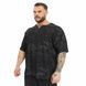Big Sam, Футболка-Розмахайка(Men's Oversize Technic Camo T-shirt 3365-Black) Чорний ( L )