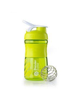 Blender Bottle, Спортивный шейкер-бутылка SportMixer Green, 590 мл