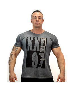 LegalPower, Футболка для бодибилдинга  Washed, Серая M