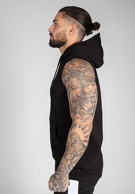 Gorilla Wear, Світшот-футболка з капішоном Lincoln Sleeveless Hoodie - Black ( 4XL )