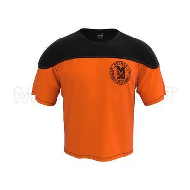 Футболка-розмахайка Mordex Rag Top Legendary Wear M-90 (MD7565-6) чорно-помаранчева M