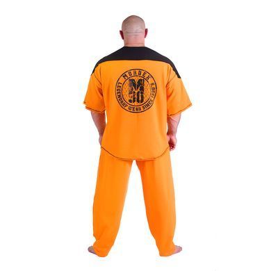 Футболка-розмахайка Mordex Rag Top Legendary Wear M-90 (MD7565-6) чорно-помаранчева M
