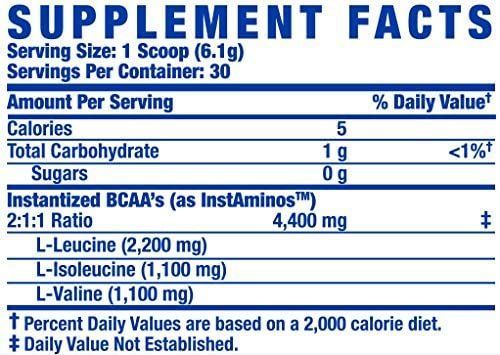 Ronnie Coleman, Бцаа BCAA XS 2:1:1 Powder(30порций) 190 грамм Lemonade