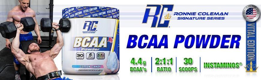 Ronnie Coleman, Бцаа BCAA XS 2:1:1 Powder(30порций) 190 грамм Lemonade