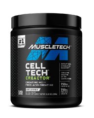 MuscleTech, Креатин Cell-Tech Creactor Creatine HCl 240 грамм (120 порций), Без вкуса, 240 грамм