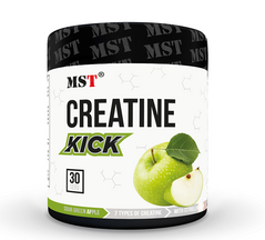 MST Sport Nutrition, Креатин Creatine Kick, 300 грамм Green Apple