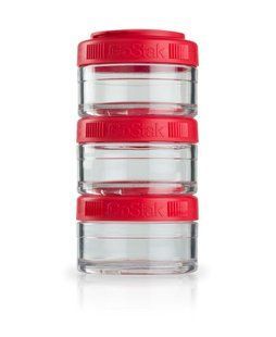 Blender Bottle, Контейнер GoStak 60cc 3 Pack, Red
